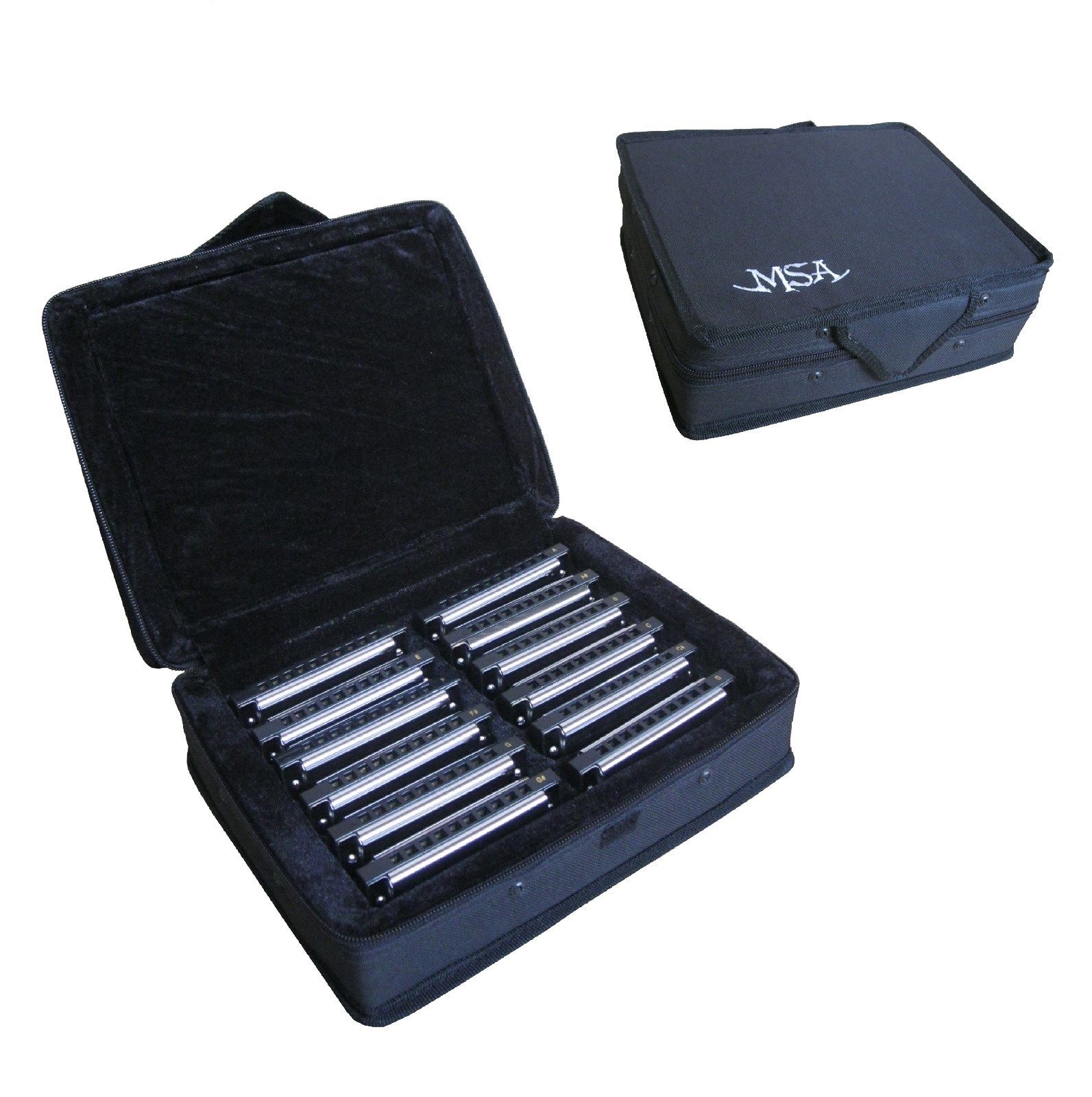 BLUES HARP HARMONIKY MSA 12 KS V KUFRU