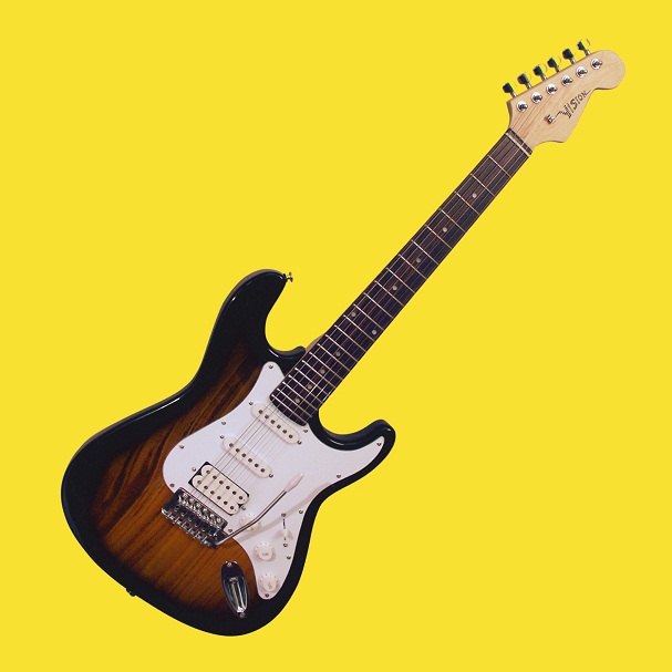 ELEKTRICKÁ KYTARA VISION typu STRATOCASTER HUMBUCKER SUNBURST  