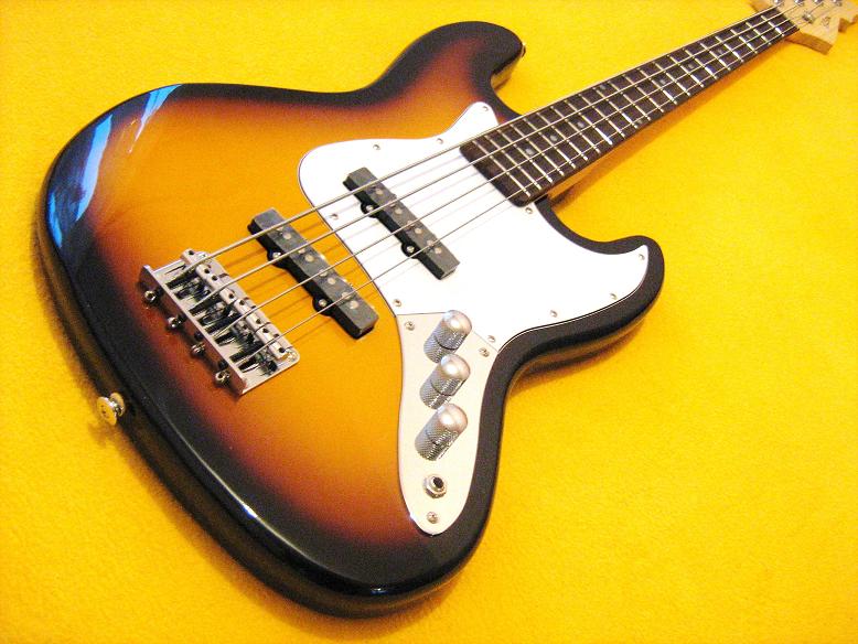 ELEKTRICKÁ BASKYTARA VISION J BASS SUNBURST