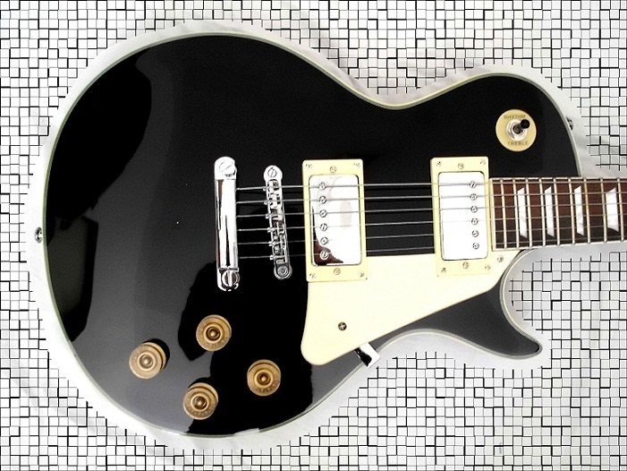 ELEKTRICKÁ KYTARA VISION LSC ČERNÁ