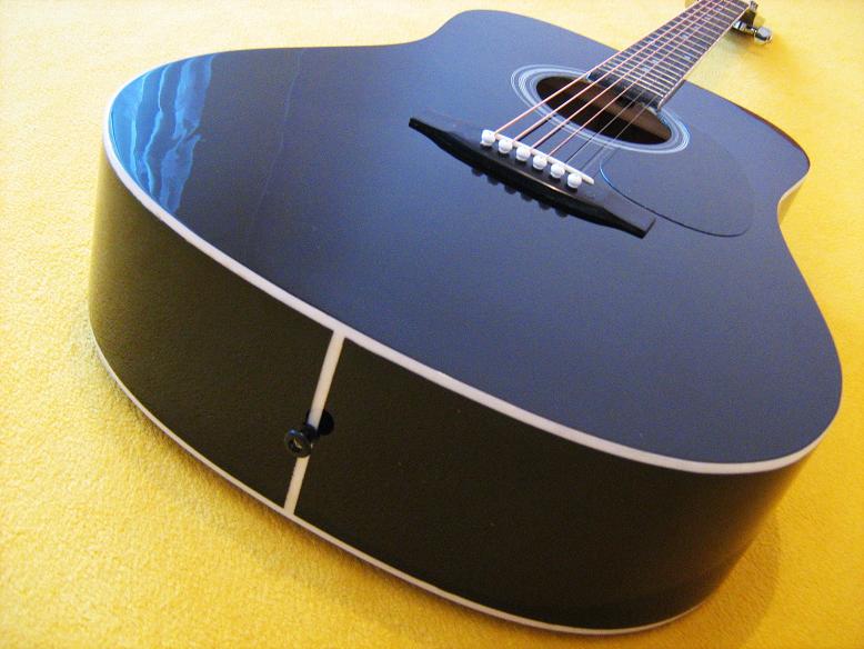 WESTERNOVÁ KYTARA MSA CW170 ČERNÁ