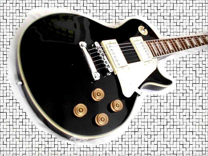 ELEKTRICKÁ KYTARA VISION LSC ČERNÁ