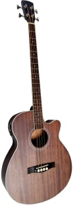 ELEKTROAKUSTICKÁ BASKYTARA MAHAGON MSA A.B. Ladička a EQ