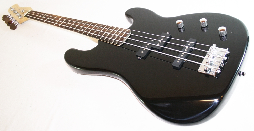 JAZZ BASS STARKER MPM ČERNÁ MASIV