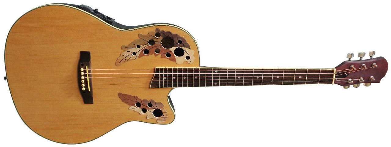 ELEKTROAKUSTICKÁ KYTARA LUXUSNÍ CUTWAY RB