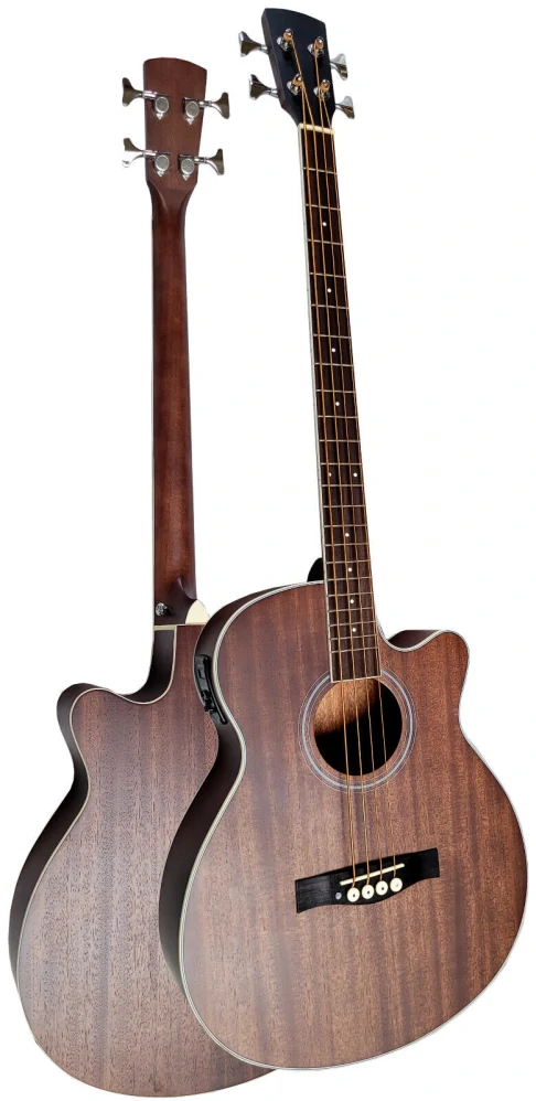 ELEKTROAKUSTICKÁ BASKYTARA MAHAGON MSA A.B. Ladička a EQ