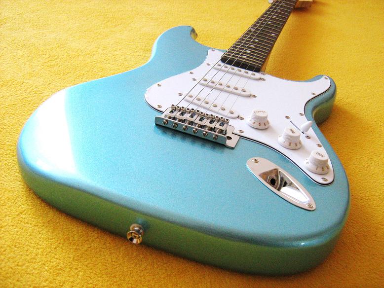 ELEKTRICKÁ KYTARA VISION MSA ST5 METALICKÁ MODRÁ