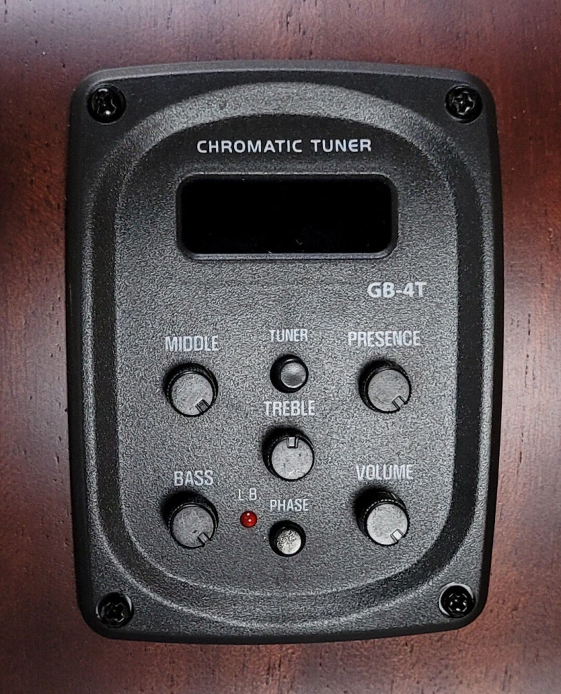 ELEKTROAKUSTICKÁ BASKYTARA MAHAGON MSA A.B. Ladička a EQ