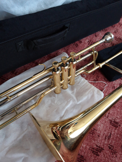 Klapkový Bb Pozoun Trombon CHERRYSTONE