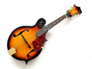 MANDOLÍNA ELEKTROAKUSTICKÁ F5 styl SUNBURST MSA